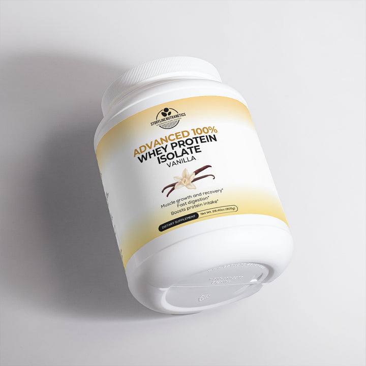 Advanced 100% Whey Protein Isolate (Vanilla) - Storyline Nutranetics