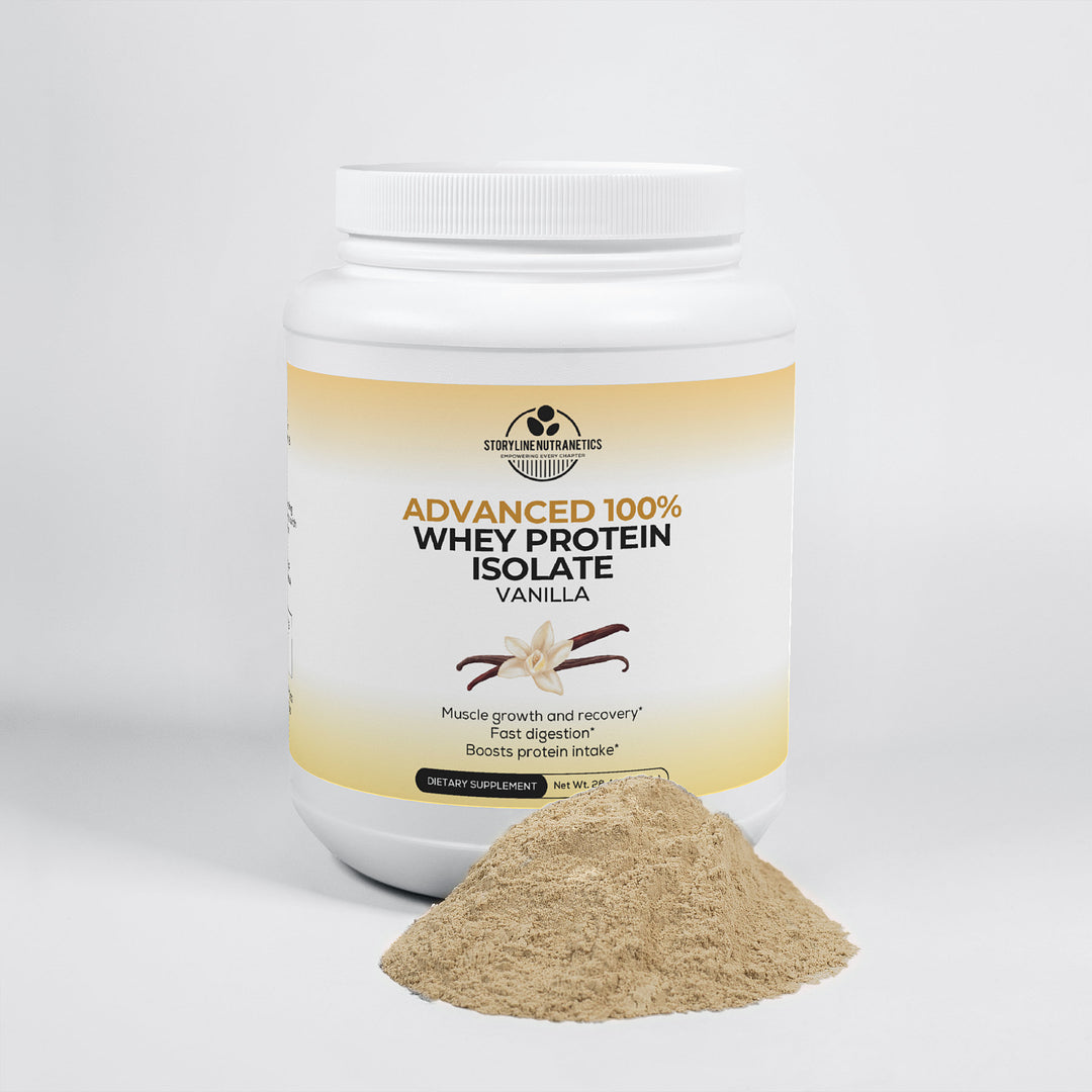 Advanced 100% Whey Protein Isolate (Vanilla) - Storyline Nutranetics