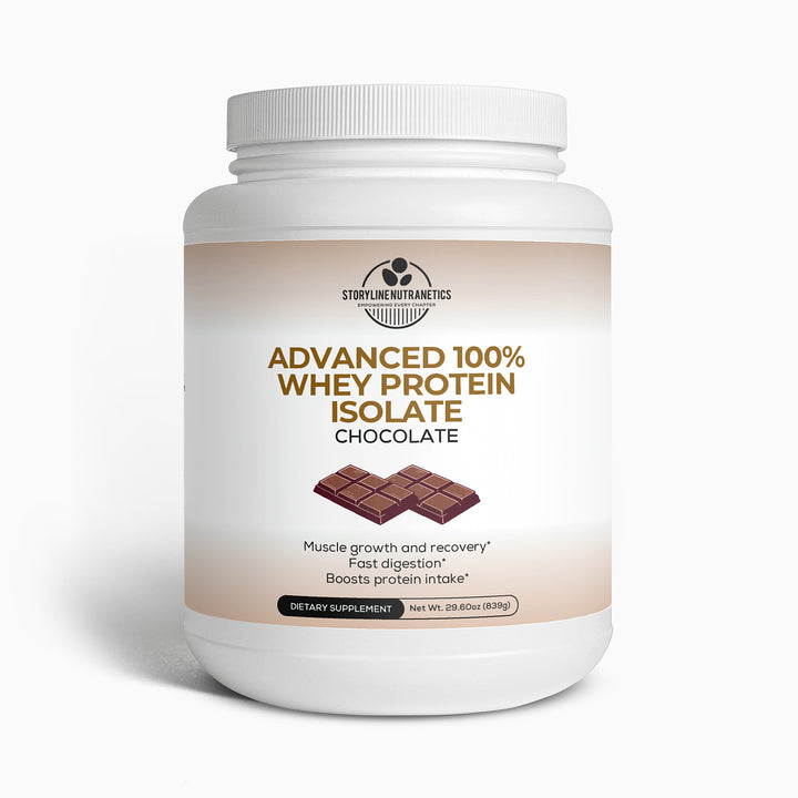 Advanced 100% Whey Protein Isolate (Chocolate) - Storyline Nutranetics