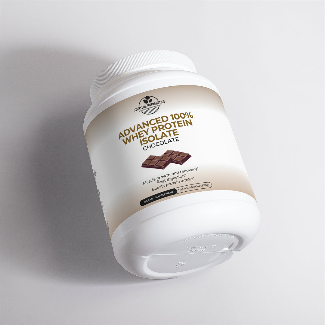 Advanced 100% Whey Protein Isolate (Chocolate) - Storyline Nutranetics