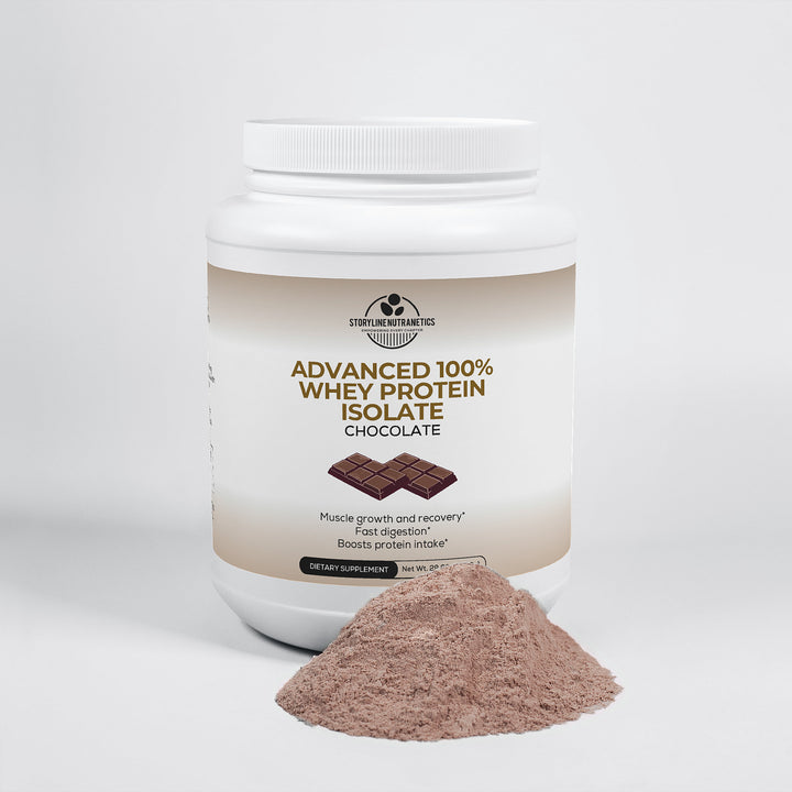 Advanced 100% Whey Protein Isolate (Chocolate) - Storyline Nutranetics