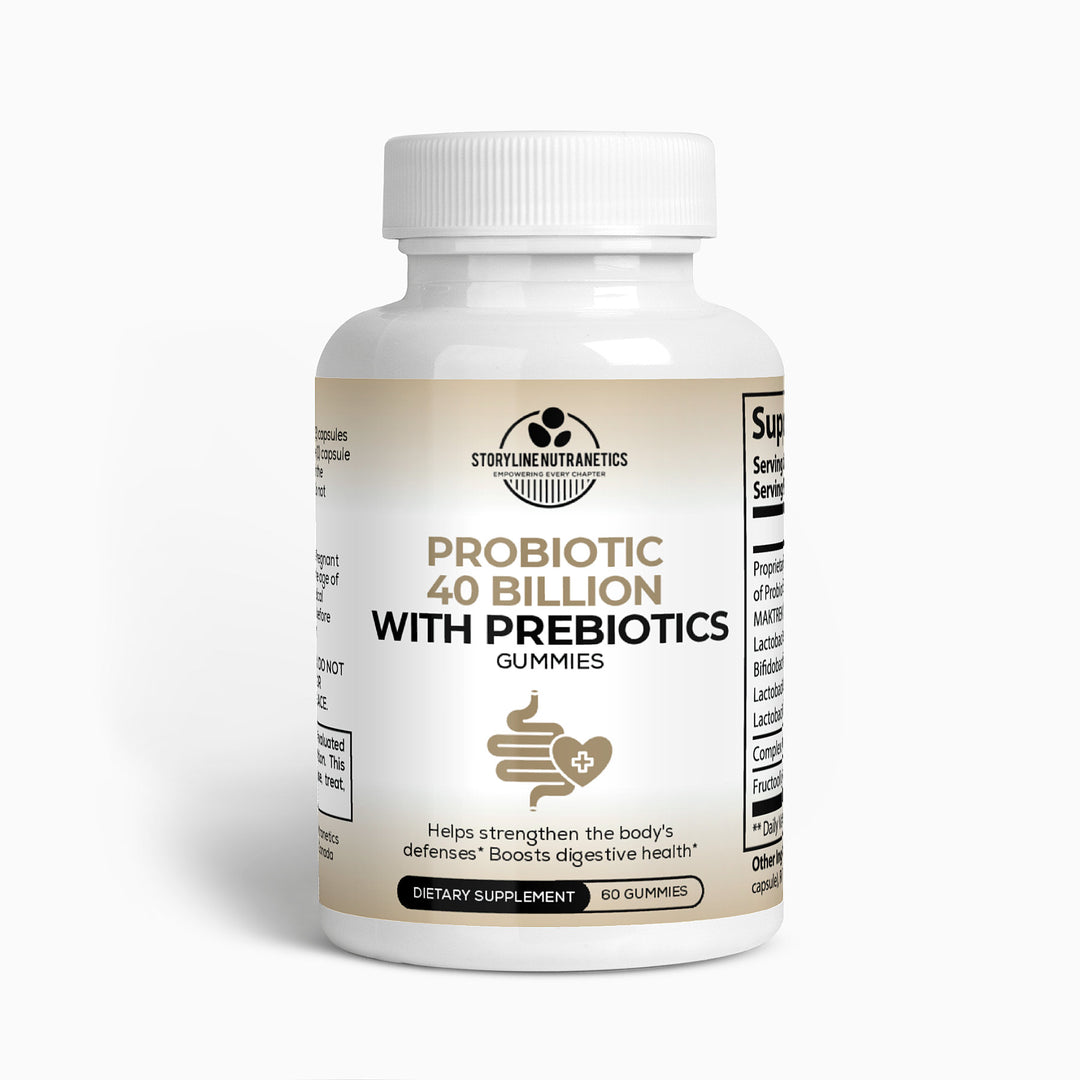 Probiotic 40 Billion with Prebiotics - Storyline Nutranetics