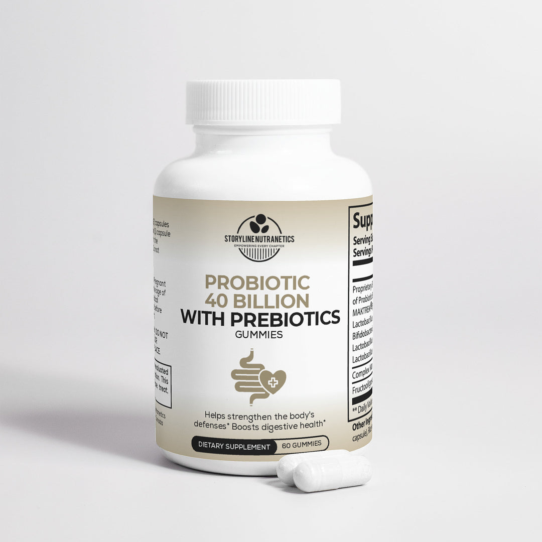 Probiotic 40 Billion with Prebiotics - Storyline Nutranetics