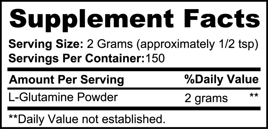 L-Glutamine Powder - Storyline Nutranetics