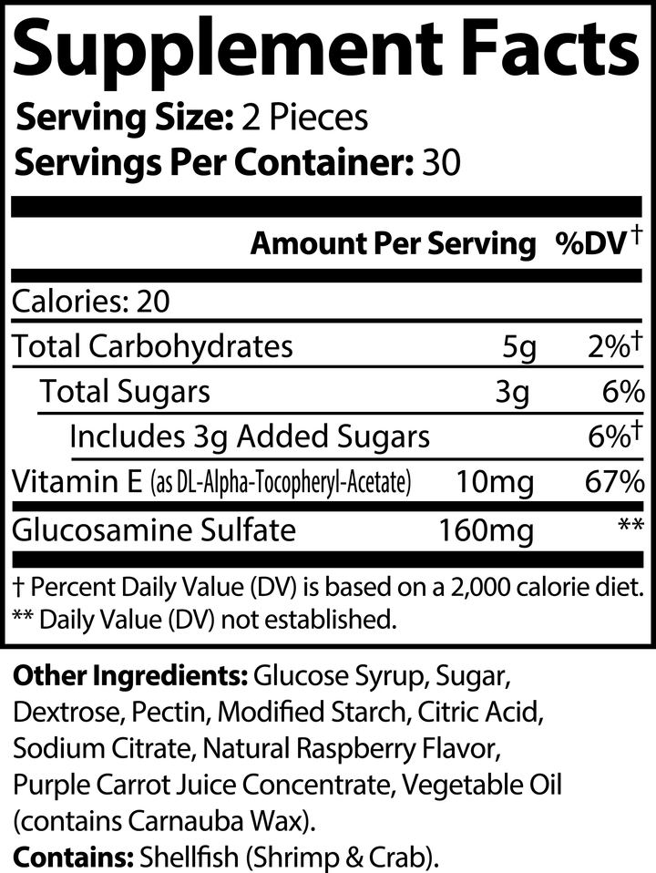 Joint Support Gummies (Adult) - Storyline Nutranetics