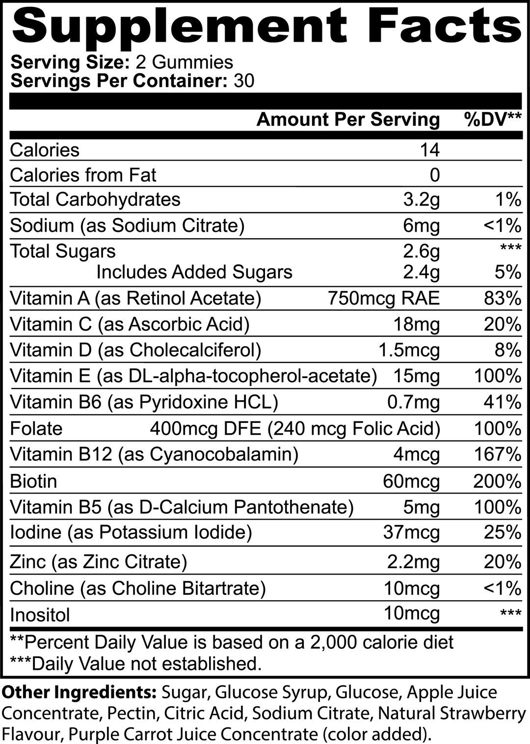 Multivitamin Bear Gummies (Adult) - Storyline Nutranetics