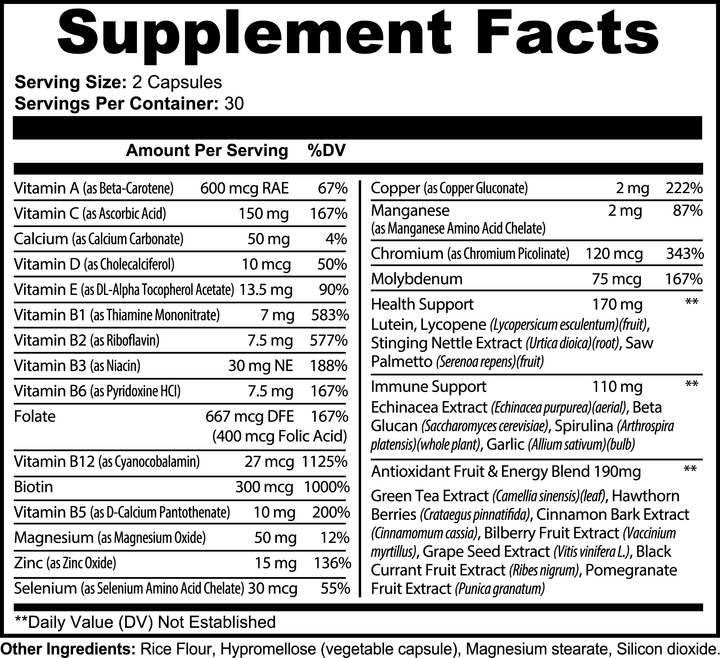 Complete Multivitamin - Storyline Nutranetics