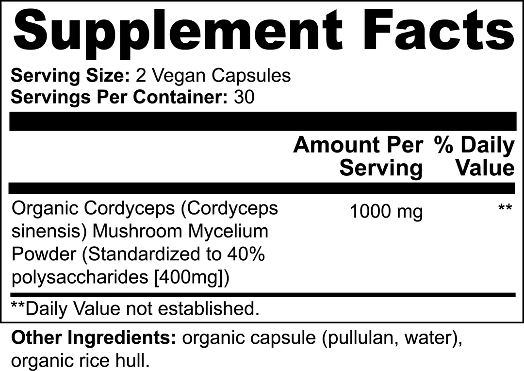 Cordyceps Mushroom - Storyline Nutranetics